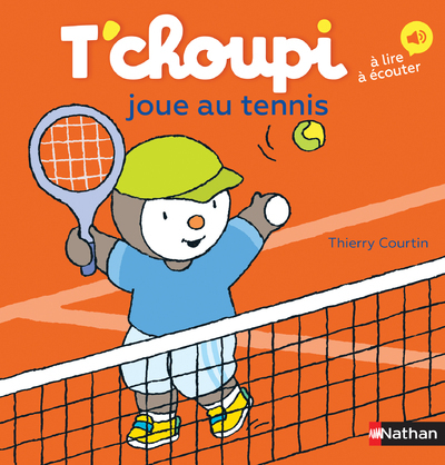 T’choupi joue au tennis