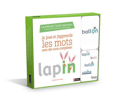Coffret Je joue et j’apprends Les mots avec des sons complexes