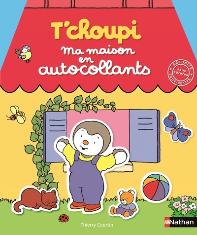 T’choupi – Ma maison en autocollants