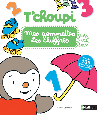 T’choupi : Les gommettes les chiffres