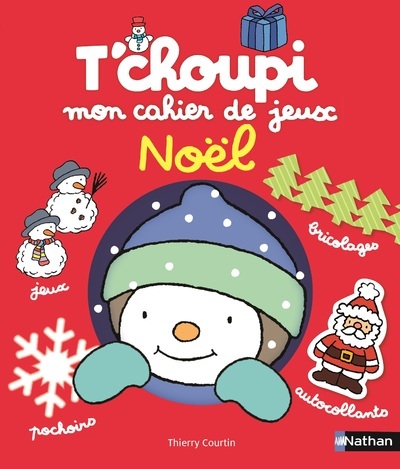 T’Choupi Mon cahier de jeux Noël