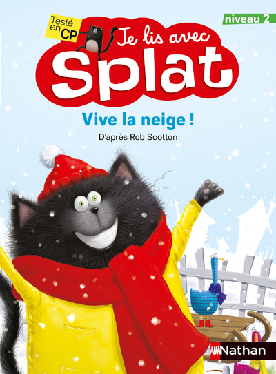 Vive la neige ! – Je lis avec Splat – niveau 2