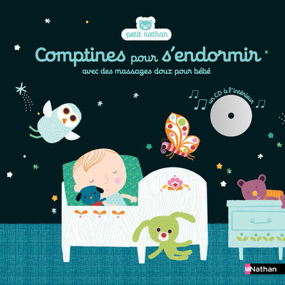 Comptines pour s’endormir avec des massages doux pour bébé