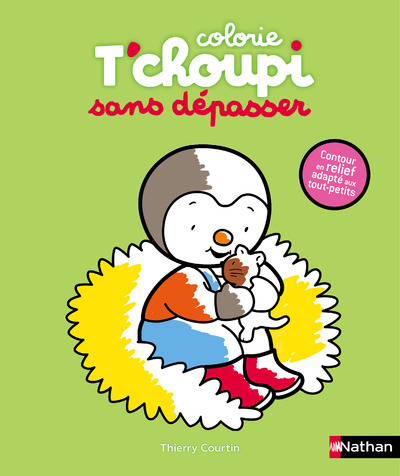 Colorie T’Choupi sans dépasser chaton