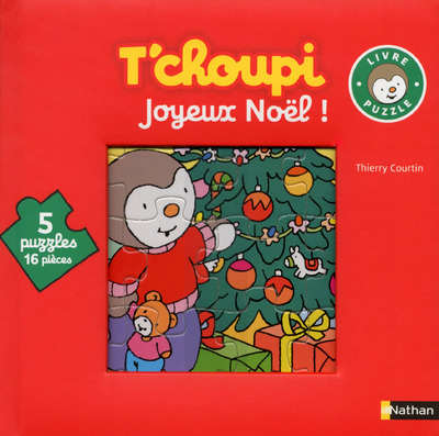 Le Livre-puzzle de T’choupi: Joyeux Noël !