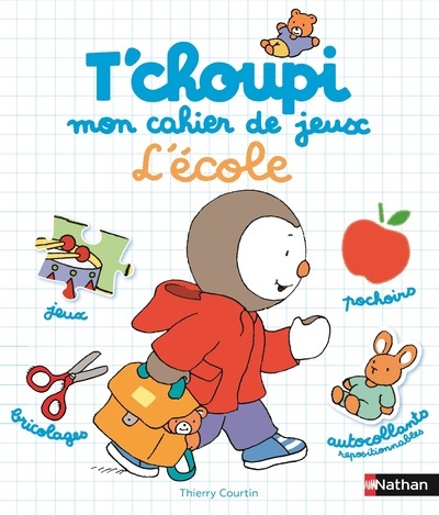 Mon cahier de jeux L’école