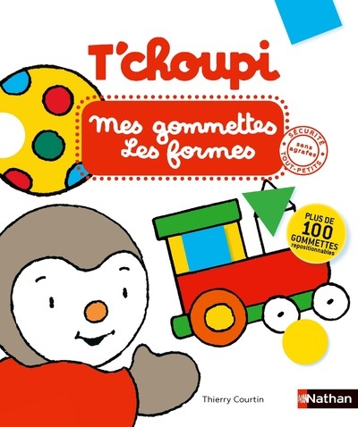 T’choupi mes gommettes Les formes