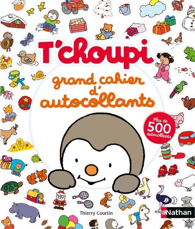 T’choupi Grand cahier d’autocollants