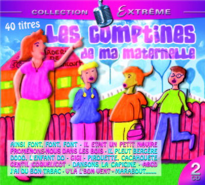 COMPTINES DE MA MATERNELLE (LES) – CD