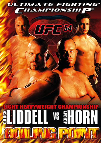 UFC 54 – BOILING POINT