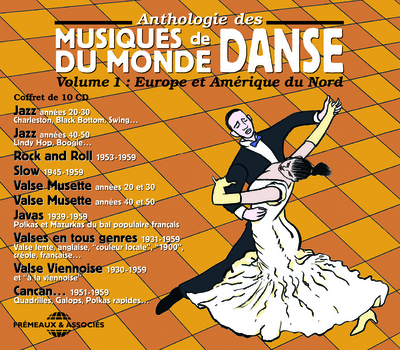 ANTHOLOGIE DES MUSIQUES DE DANSE DU MONDE VOLUME 1 COFFRET 10 CD
