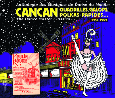 CANCAN, QUADRILLES, GALOPS, POLKAS RAPIDES  1951-1959