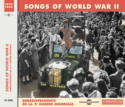 SONGS OF WORLD WAR II CD AUDIO MUSICAL ENREGISTREMENTS DE LA SECONDE GUERRE MONDIALE