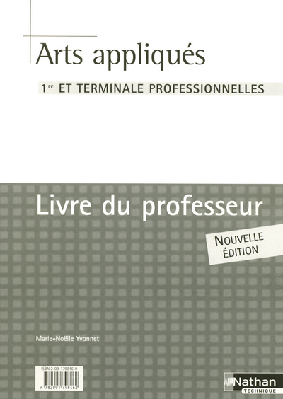 Arts appliqués Livre du professeur
