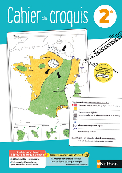 L’épreuve du croquis – 2de – Cahier 2021