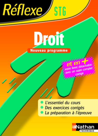 DROIT STG MEMO REFLEXE N20 2006