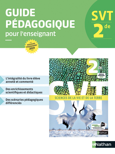 Sciences de la vie et de la terre 2de – Livre du professeur 2019
