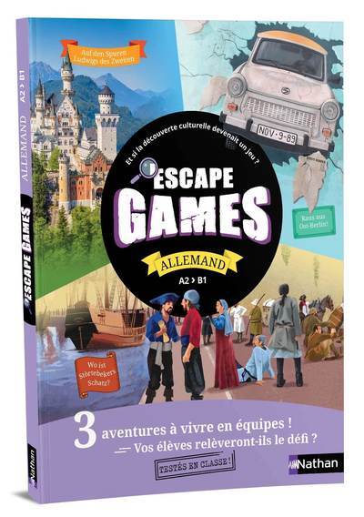 Pochette Escape game Allemand A2-B1 – 2022