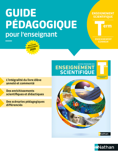 Enseigenement Scientifique Terminale – Livre Professeur 2020