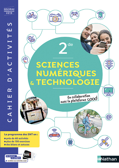 Sciences numérique et Technologiques 2de – Cahier 2019