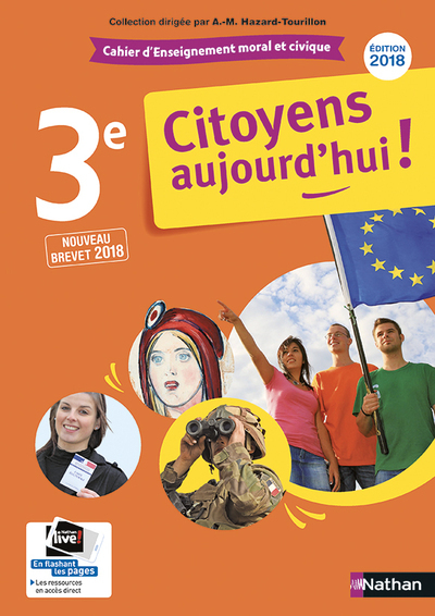 Enseignement Moral et Civique 3e – Cahier Activités Elève – 2018