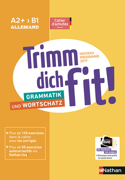 Trimm dich fit ! A2+>B1 – Cahier de langue – 2019
