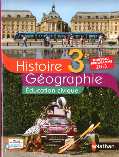 Histoire-Géographie + Éducation civique 3e 2011 – manuel – format compact