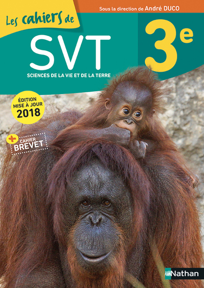 Les cahiers de SVT 3e Duco – 2018