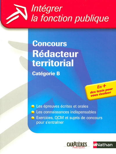 CONCOURS REDACTEUR TERRITORIAL CATEGORIE B N18 2005