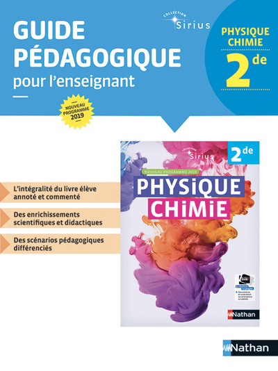 Physique Chimie 2de – Livre Professeur 2019