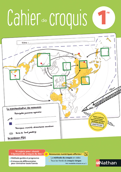 L’épreuve du croquis – 1re – Cahier 2021