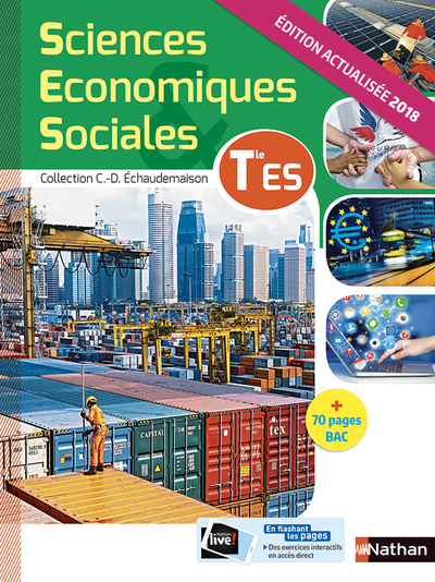 Sciences Economiques & sociales Tle ES Manuel de l’élève – 2018