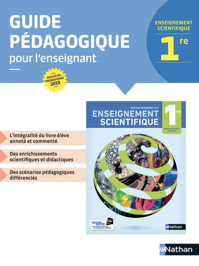 Enseignement Scientifique 1re – Livre du Professeur 2019