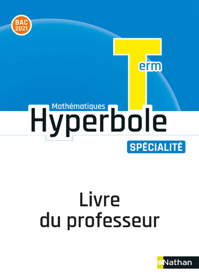 Hyperbole Terminale-Enseignement Spécialité – Livre Professeur 2020