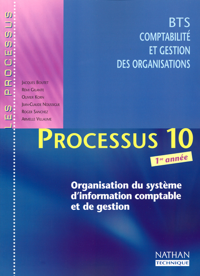 PROC 10 ORG SYST INF BTS CGO 1 ELEVE 2001
