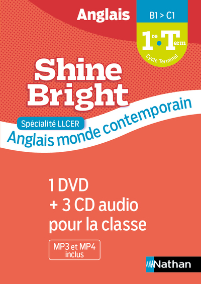 Shine Bright LLCER Anglais Monde contemporain – Coffret CD+DVD 2021