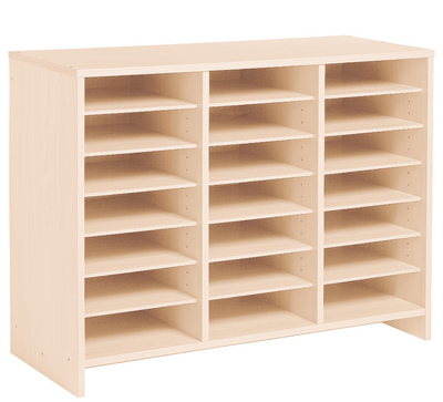 Meuble moyen à cases – bouleau