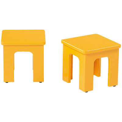 Lot de 2 Tabourets Vitamine
