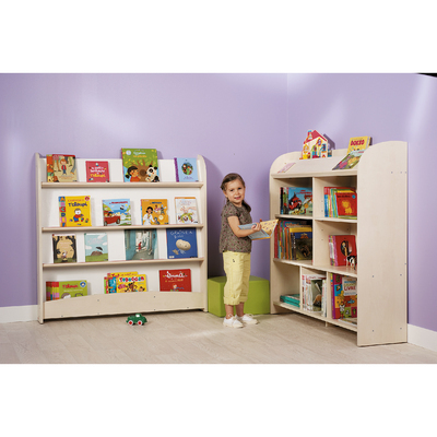 Maxi bibliothèque biface – bouleau