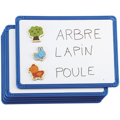 Ardoises effaçables magnétiques par 6