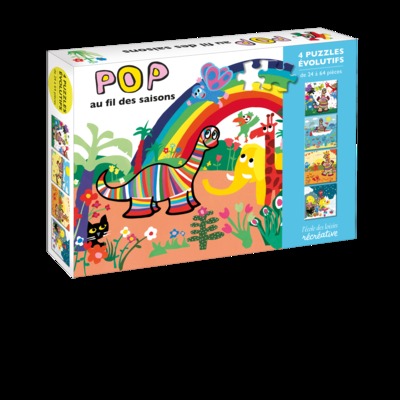 Pop au fil des saisons ! 4 puzzles évolutifs