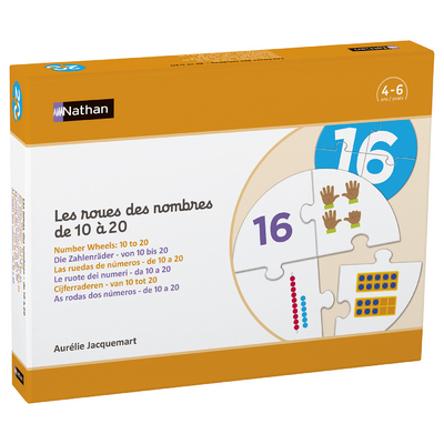 Roues des nombres -10 à 20
