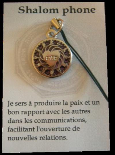 Médaille Shalom téléphone