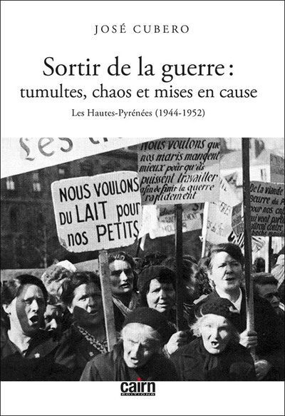 Sortir de la guerre – tumultes, chaos et mises en cause
