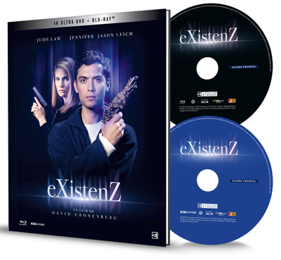 EXISTENZ – EDITION MEDIABOOK – COMBO 4K + BLU-RAY