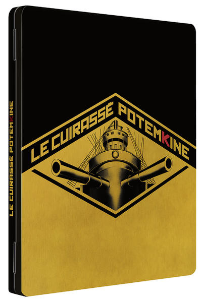 CUIRASSE POTEMKINE (LE) – VERSION RESTAUREE – COMBO BLU-RAY + DVD BOITIER METAL