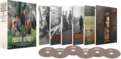 PIER PAOLO PASOLINI 100 ANS – 6 BLU-RAY