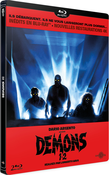 DEMONS 1 ET 2 – 2 BLU-RAY STEELBOOK
