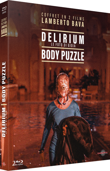 COFFRET 2 FILMS DE LAMBERTO BAVA – DELIRIUM + BODY PUZZLE – 2 BLU-RAY