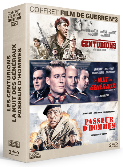 COFFRET GUERRE N 3 – 3 BLU-RAY